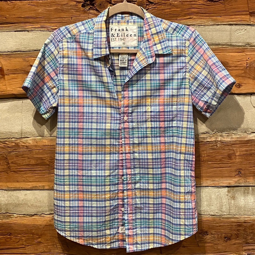 Frank & Eileen Plaid Blouse